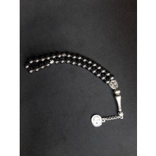 Mryart Hematit Taşı Doğal Taş Tarz Tesbih