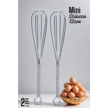 Turk Sciacca Mini Çırpıcı Çelik 2 Adet