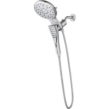 220C3 Verso Sekiz Fonksiyonlu 17,78 cm Çaplı Sprey Başlığı Standart, El Duşu, Krom