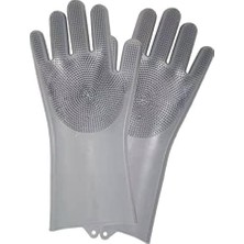 Silikon Yıkayıcı Eldivenler | Bulaşık Temizleme Eldivenleri - Mutfak, Banyo, Araba, Evcil Hayvan Bakımı, Mutfak Aksesuarları Için Temizleme Fırças