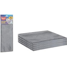 1 Adet Micro Shine Mikrofiber Cam Bezi | 35X40CM Iz Bırakmayan Parlak Temizlik Bezi (VRP-323)