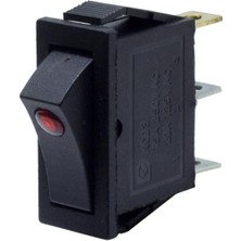 Powermaster Işıklı Tekli Mercekli Anahtar