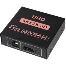 Hytech Hy-Lu2 2 Çıkışlı 4KX2K Hdmı Splitter Dağıtıcı Çoğaltıcı