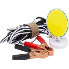 Powermaster Tm-24 Cob Ledli 13 Watt Akü Maşalı 4 Metre Kablolu Taşınabilir Seyyar Panel Lamba