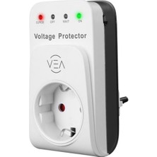 Vea VE-25531 15A 3520W Akım Korumalı Priz Aşırı Yüksek Gerilim