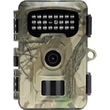 Powermaster RF06 20MP 24 LED Pır Sensörlü 2.0" Renkli LCD Ekran 128GB Sd Kart Destekli Fotokapan Kamuflaj Kamera