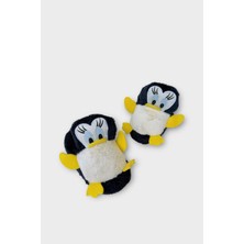 Çocuk Sevimli Ördek Figürlü Unisex Panduf Lacivert