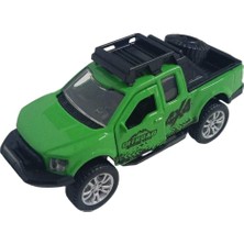 Çek Bırak Metal Arazi Aracı 13 cm - Yeşil