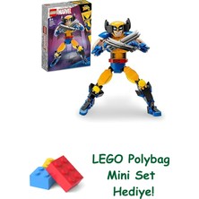 LEGO Marvel Wolverine Yapım Figürü 76257 + Polybag