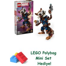 LEGO | Marvel Rocket ve Bebek Groot 76282 + Polybag