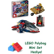 LEGO ǀ Marvel Kaptan Amerika, Thanos'a Karşı 76319 + Polybag