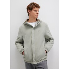 Mavi Su İtici Kapüşonlu Yeşil Mont 0110614-71484