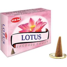 Hem Lotus 3 Paket Ekonomik Seçim 30 Adet Konik Tütsü