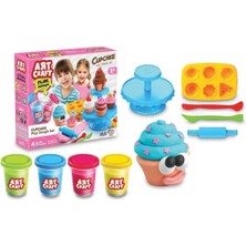 03273 Dede, Art Craft Kapkek - Cupcake Hamur Set / +3 Yaş