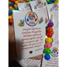 10 Adet Sınıfına Hoşgeldin Emojili Kalem