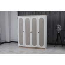 Mario 4 Kapılı Gardırop