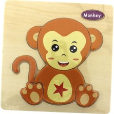 Maymun Ahşap Puzzle