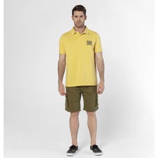 Routefield Paden Erkek Sarı Polo Tişört