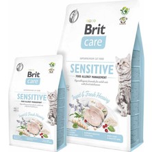Brit Care Sensitive Hypo-Allergenic Böcek Proteinli Tahılsız Yetişkin Kedi Maması 7 kg