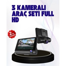 170° Geniş Açılı Araç Kamerası – 4.0” IPS Ekranlı Full Hd Dvr