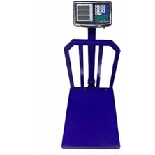 Belirtilmemiş 300 Kğ Kapasiteye Sahip Elektronik Terazi Arka Korumalı Şarzlı Kantar 40x50 cm Tabla Hesaplamalı