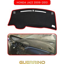 Honda Jazz 2009-2013TORPİDO Koruma Halısı Kırmızı Kenar