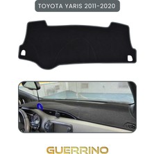 Toyota Yaris (2011-2020) Torpido Koruma Halısı Gri Kenar