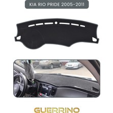 Kia Rio Pride 2005-2011TORPİDO Koruma Halısı Gri Kenar