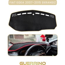 Fıat Egea 2007-2021 Modellerine Uygun Ekransız Torpido Koruma Halısı Bej Kenar
