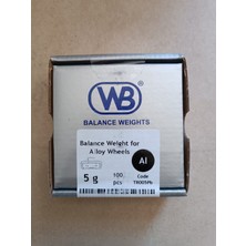 Çelik-Turbo Jant Balans Kurşunu Çakma 5 Gram 100LÜ Paket.