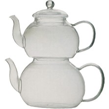 Cam Çaydanlık Takımı Ateşe Dayanıklı