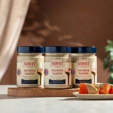 Tek Kavrulmuş Taze Servet Tahini 300 gr 3'lü Paket
