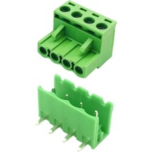 KF2EDGR-5.08-4P 90 Derece Geçmeli Dik Klemens 4 Adet