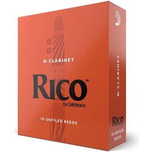Rico By D'addario Bb-Klarinettenblätter | Hochpräzise Gefertigt | Böhm | Stärke 1,5 | 10ER-PACKUNG |