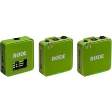 Røde Wireless Go (Gen 3) - Üçüncü Nesil, 32-Bit, Çift Vericili, Kayıt Özellikli Kablosuz Mikrofon