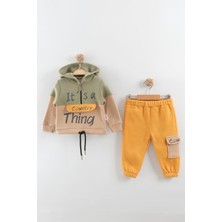 Bebek Kanguru Sweat Eşofman Takım (9-12-18 Ay)