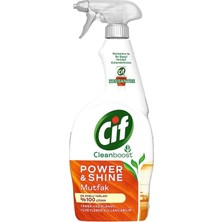 Power Shine Cleanboost Sprey Temizleyici Mutfak Için Temizleyici ve Yağ Çözücü 750 ml