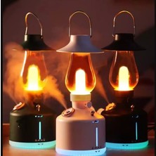 🌫️ Katjmer KT-H02 Retro Gazyağı Lambası Nemlendirici | 260ML Büyük Kapasiteli Ultrasonik Serin Buhar Difüzörü