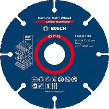 Professional 1x Expert Carbide Multi Wheel Kesici Diskler (Sert Ahşap, Çivili Ahşap, Plastik