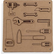 Moon Beavers Boyanabilir Tamir Seti Ahşap Eğitici Oyun