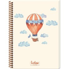 Keskin Color Defter Spiralli Sert Kapak la Plume 17x24 80 YP Çiz. 417991-99