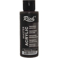 Rich Akrilik Boya Master 120 cc Çikolata 226