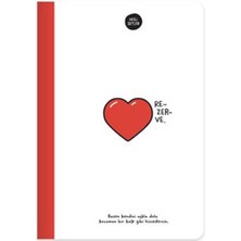 Hisli Şeyler Ciltli Defter Rezerve 14X20 64 Yp Çiz 500545-99