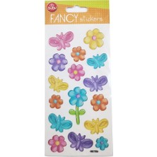 Bu-Bu Damla Stıckers Funcy Çiçek&kelebek 9X20 BUBU-PUS-7308