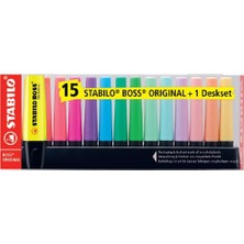 Stabilo Fosforlu Kalem Boss Orıgınal 15 Li Set 7015-01