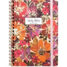 Keskin Color Sert Kapak Spr Flowers Helen A5 80 Yp Çizgili