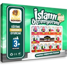 Moon Beavers Islamı Öğreniyorum Puzzle Serisi - 4 Erkek Abdest