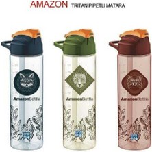 Gıpta Matara Amazon Tritan Pipetli 630 cc K7501