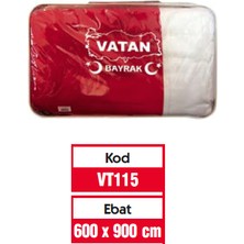Vatan Türk Bayrağı Polyester 600X900 VT115