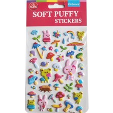 Bu-Bu Soft Puffy Stıckers Forest Life 10.9X20.5 BUBU-SWP-1009B